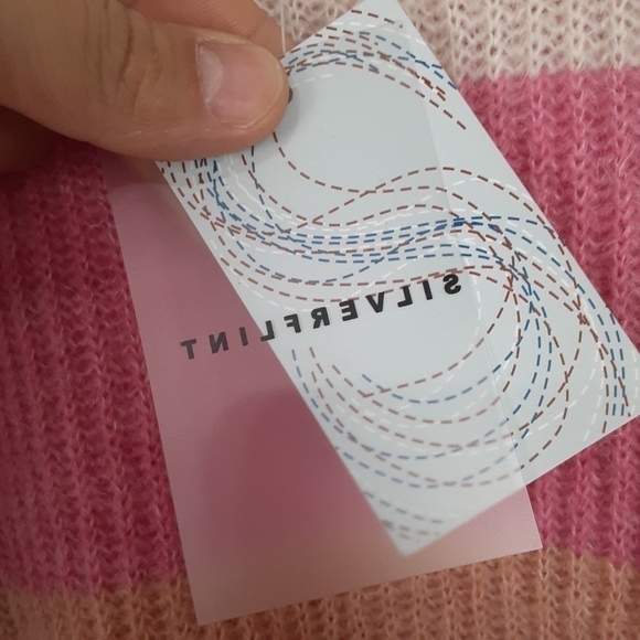 NWT Silverflint Stripe Alpaca Blend Sweater Size XS - Picture 8 of 10